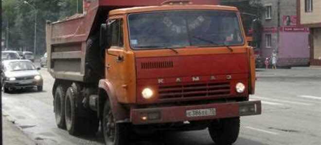Где находится номер кабины на камазе