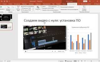 Как вставить презентацию в видео movavi
