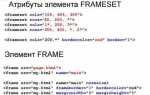 Как убрать границы фрейма в html