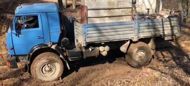 Как ведет себя камаз 4326 на зимниках