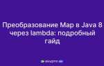 Как перебрать map java