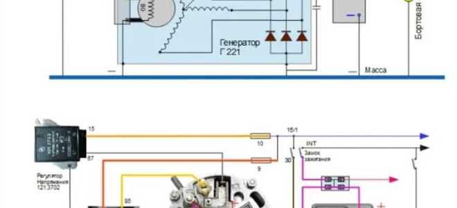 Как подсоединяют провода луаз на ваз генератор