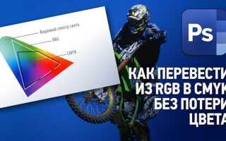 Как преобразовать цвета rgb в cmyk coreldraw