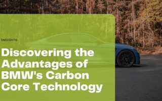 Что такое carbon core bmw
