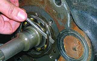 Как разобрать коробку уаз