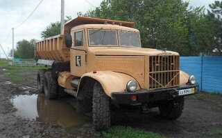Сколько весит краз 256б1с 1985
