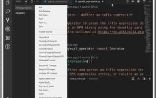 Как в visual studio запустить код python