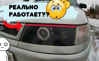 Как поднять фары на ваз 2112