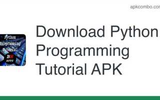 Как скомпилировать python в apk