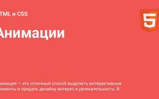 Как сделать анимированный фон в html