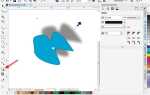Как сделать каплю в coreldraw