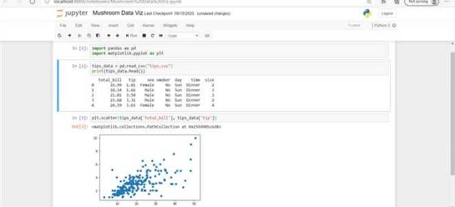 Как построить график в python matplotlib