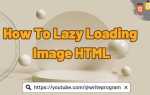 Как сделать lazy load на html
