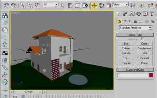 Как конвертировать объект из 3d max в archicad