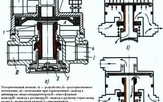 Как работает ускорительный клапан на камазе видео