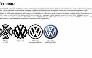 Кто разработал логотип для первого автомобиля volkswagen