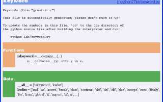 Как узнать версию модуля python