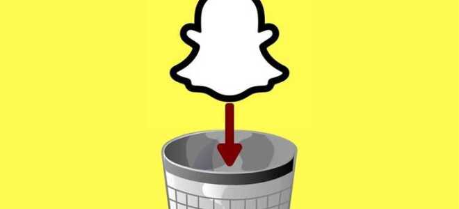 Как удалить snapchat аккаунт с телефона