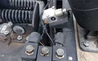 Как подключить пневмосидения на камаз через ручник