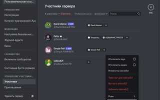 Как сделать админом сервера в discord