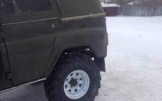 Как зарегистрировать большие колеса на уаз