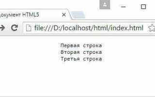 Что такое pre в html