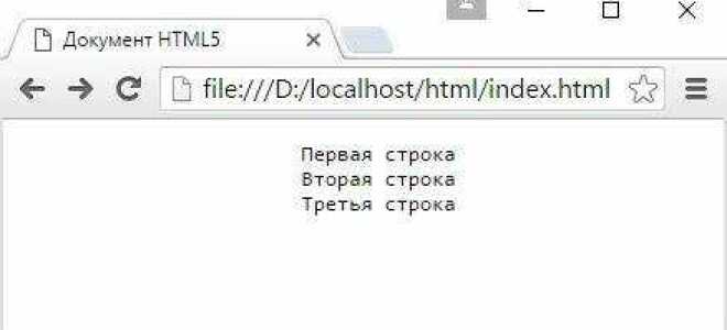 Что такое pre в html