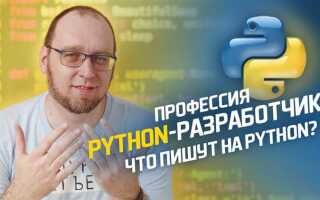 На чем написан python