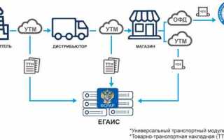 Как работает егаис 1с
