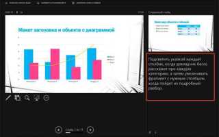 Как включить указку в powerpoint