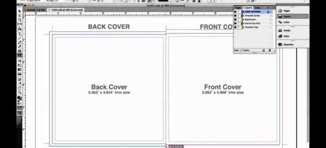 Как в indesign сделать фон страницы