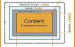 Как сделать отступ по бокам html css