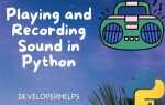 Как воспроизвести звук в python