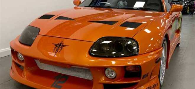 Как выглядит toyota supra из форсажа