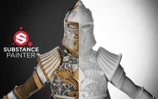 Как добавить текстуру в substance painter