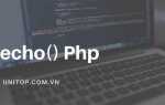 Как вывести echo в html