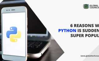Почему python так популярен