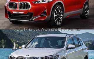 Чем bmw x1 отличается от x2