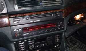 Как снять business cd bmw e53