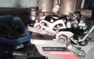 Как на карбюраторе уаз отремонтировать насос ускоритель