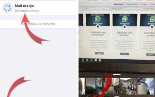 Как сохранить статус в whatsapp другого человека