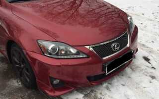 Как отключить парктроник lexus is250
