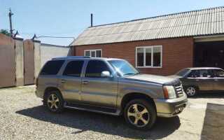 Сколько стоит в рублях cadillac escalade