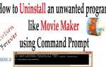 Как удалить windows movie maker
