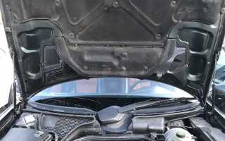 Как открыть капот mercedes w202