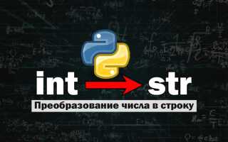 Как преобразовать в int python