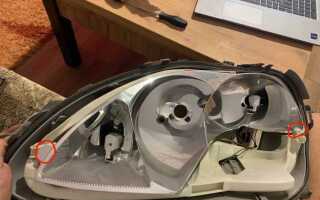 Как поставить диффузор заднего бампера mercedes w221