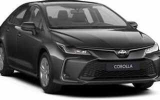 Сколько стоит toyota corolla