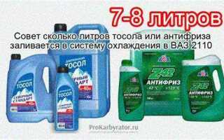 Какой антифриз заливать в ваз 2110