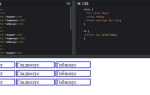 Как убрать границы в таблице html